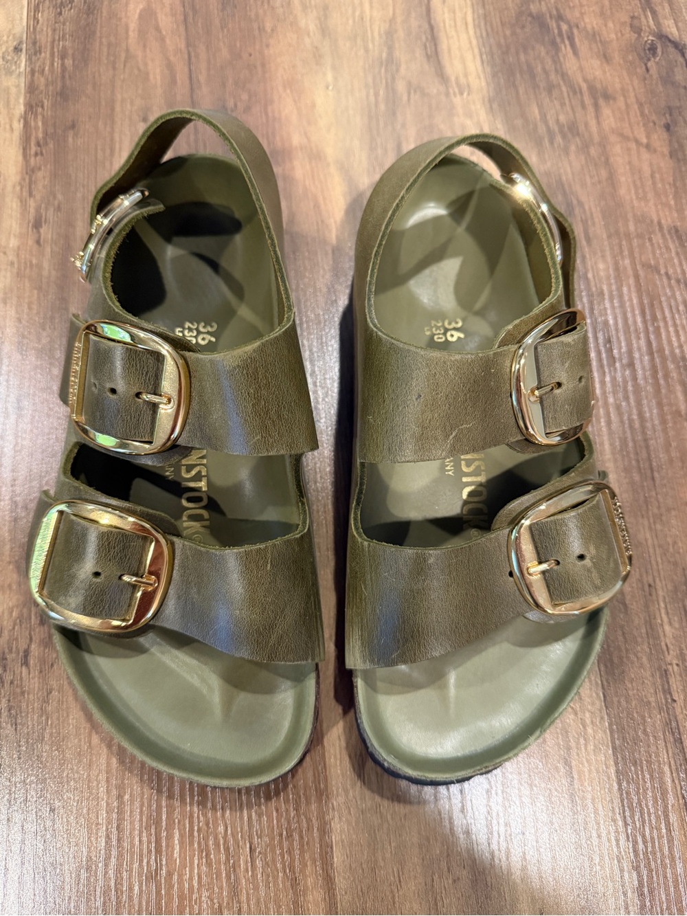 Birkenstocks Big Buckle